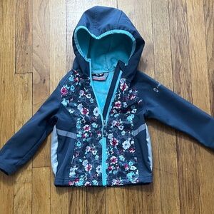 *Sewing Modifications* - Free Country Teal and Maroon Fleece Jacket